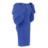 Falbala Appliques Bodycon Banquet Elegant Midi Dress #Blue #Plus Size #Sleeveless #Ruffles